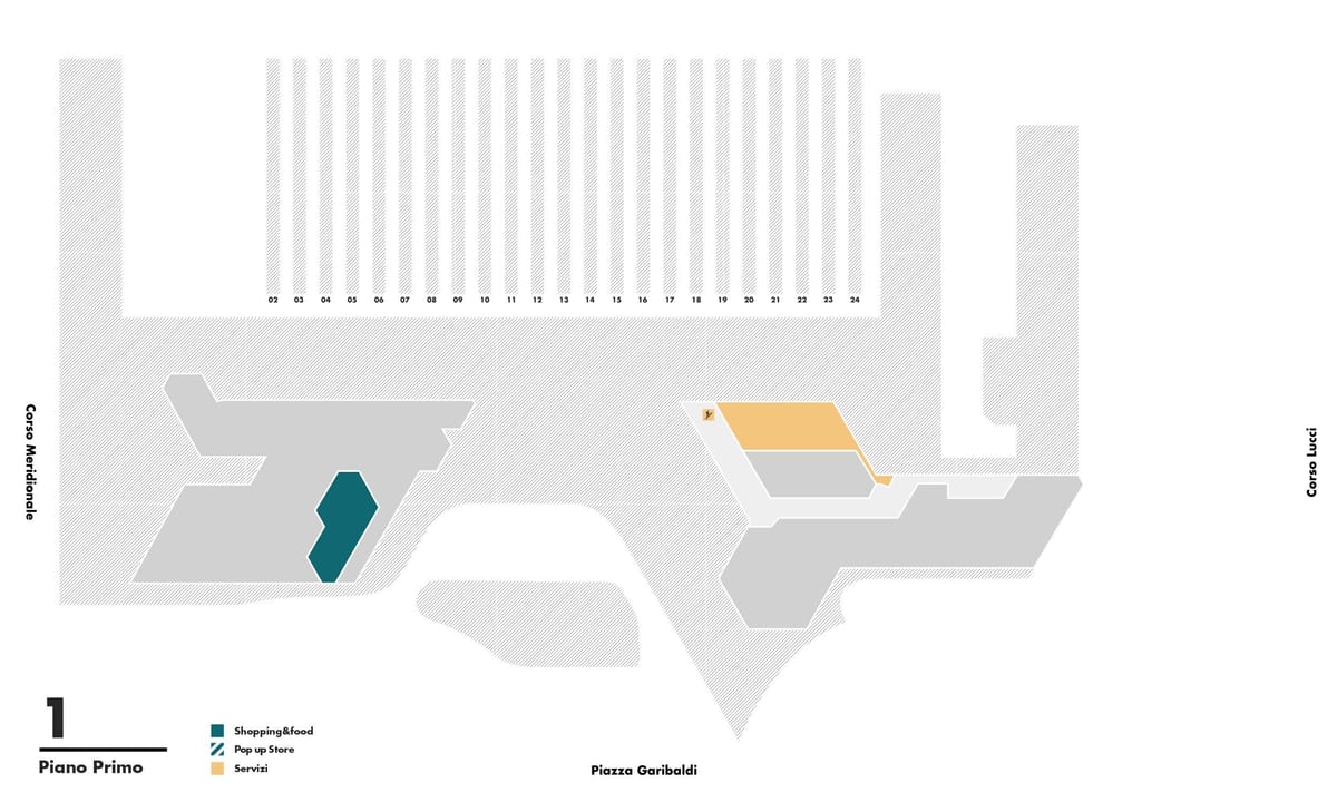 napoli centrale station map